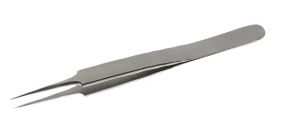 Pince à dissection à pointes très fines 110 mm à l'unité (ex 69001594) - jusqu'à rupture de stock